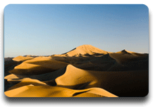 Sand Dunes at Sunset